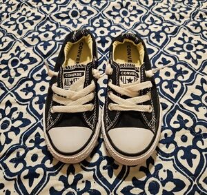 Converse Kids Black Sneakers